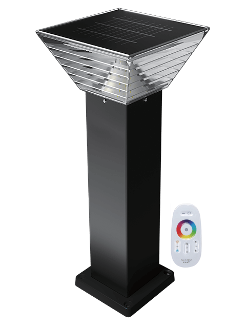 solar led bollard light