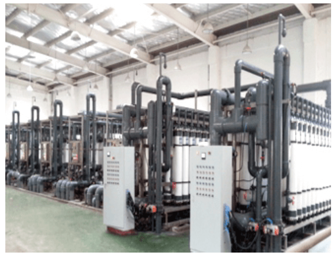 Papermaking tail water reuse project