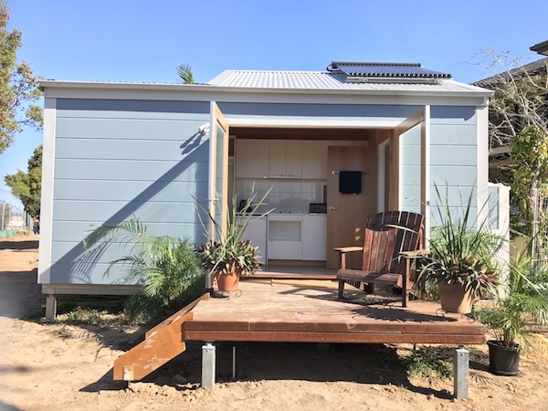 Tiny Homes Launch with Apricus Solar Collectors