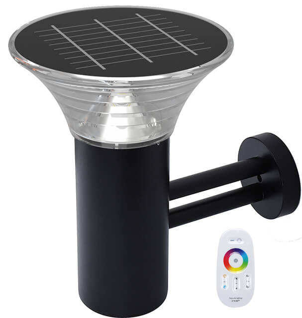 solar wall mounted light