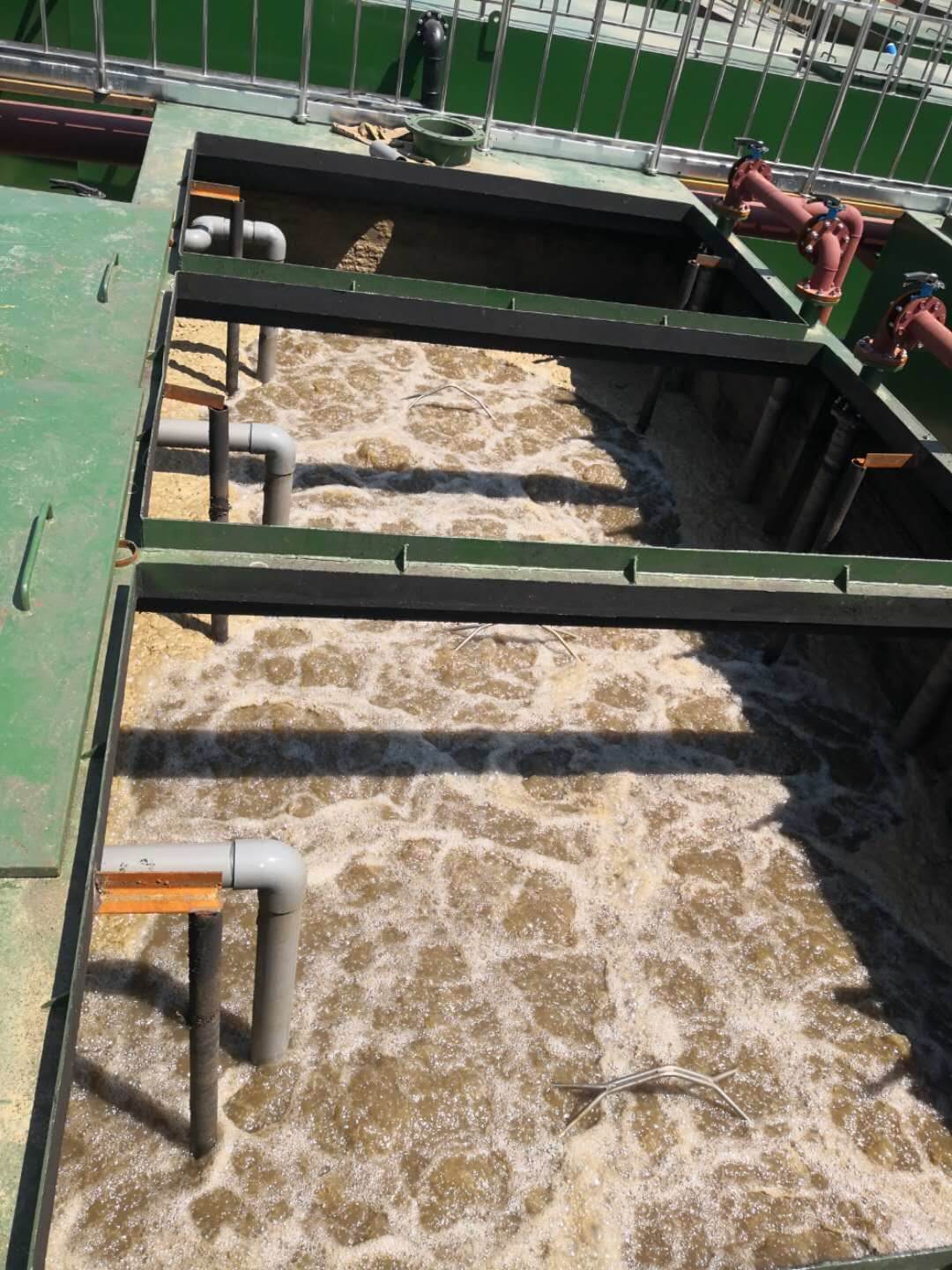 Municipal sewage treatment project